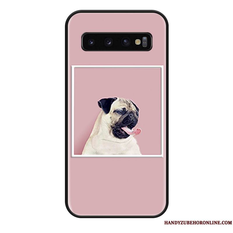 Samsung Galaxy S10+ Personnalité Coque De Téléphone Silicone Protection Tout Compris Charmant Marque De Tendance