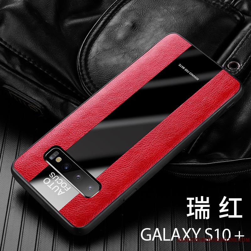 Samsung Galaxy S10+ Silicone Luxe Incassable Nouveau Très Mince Tendance Coque De Téléphone