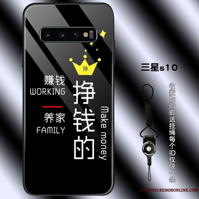 Samsung Galaxy S10 Simple Étui Coque De Téléphone Tout Compris Protection Silicone Tendance