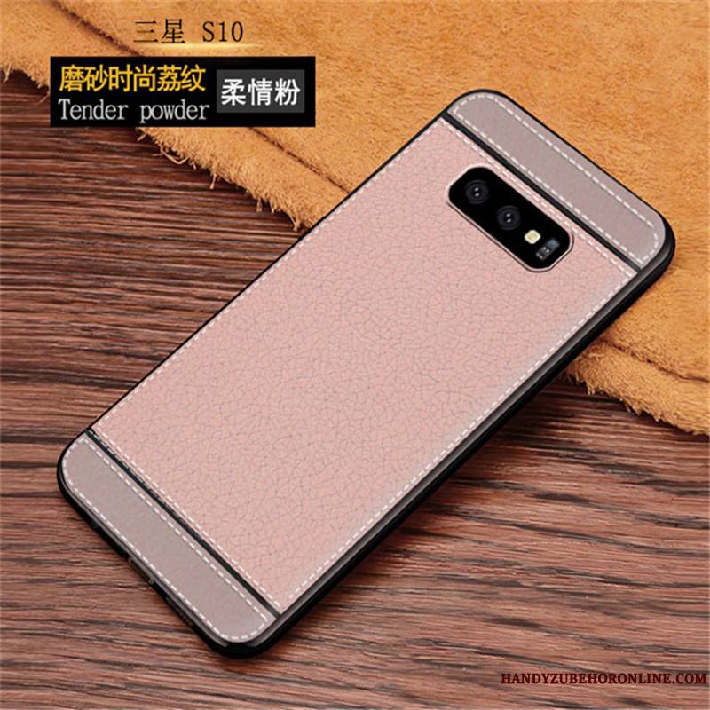 Samsung Galaxy S10 Étoile Modèle Fleurie Protection Fluide Doux Étui Coque De Téléphone Incassable