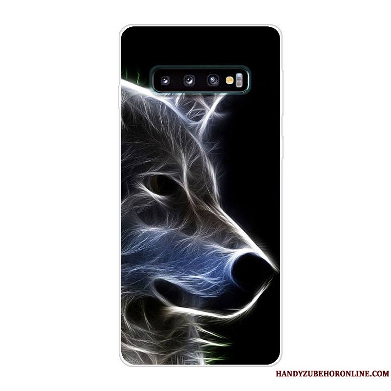 Samsung Galaxy S10 Étoile Silicone Tout Compris Créatif Coque De Téléphone Dessin Animé Étui