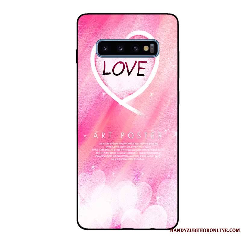 Samsung Galaxy S10 Étui Tout Compris Frais Coque Délavé En Daim Personnalisé Fluide Doux