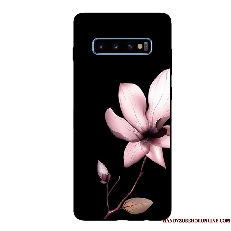 Samsung Galaxy S10 Étui Tout Compris Frais Coque Délavé En Daim Personnalisé Fluide Doux