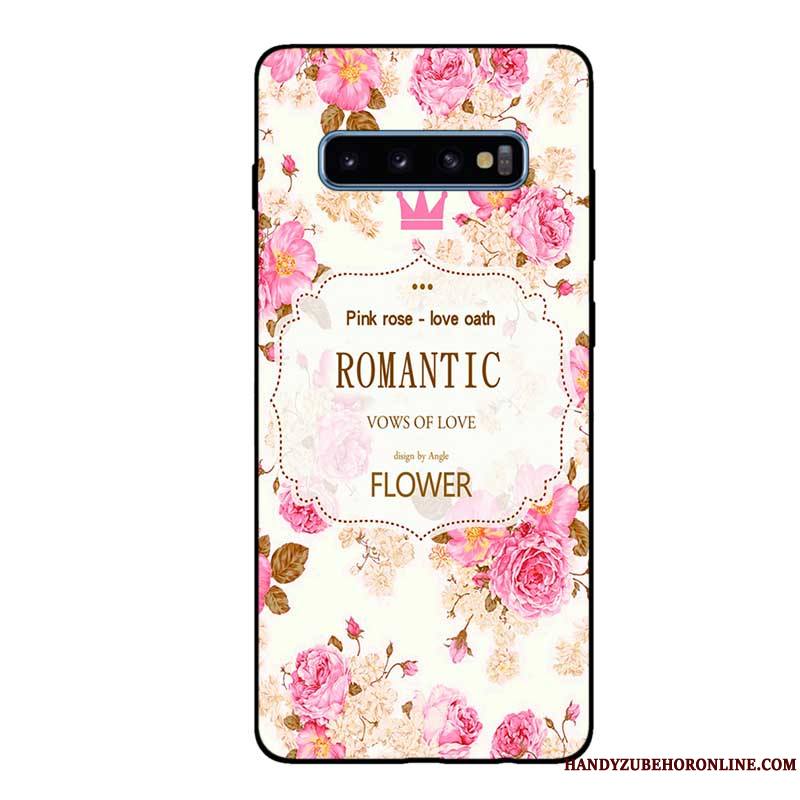 Samsung Galaxy S10 Étui Tout Compris Frais Coque Délavé En Daim Personnalisé Fluide Doux