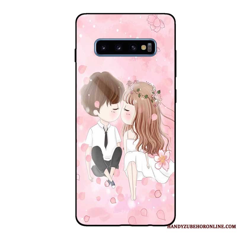 Samsung Galaxy S10 Étui Tout Compris Frais Coque Délavé En Daim Personnalisé Fluide Doux