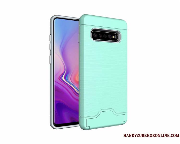 Samsung Galaxy S10 Étui Étoile Coque De Téléphone Protection Simple Gris Incassable