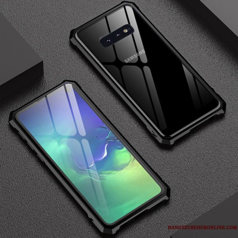 Samsung Galaxy S10e Border Coque De Téléphone Métal Protection Étoile Personnalité Incassable