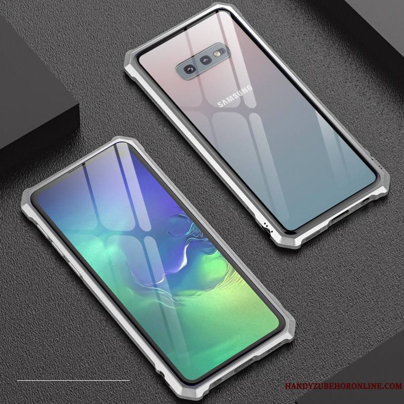 Samsung Galaxy S10e Border Coque De Téléphone Métal Protection Étoile Personnalité Incassable