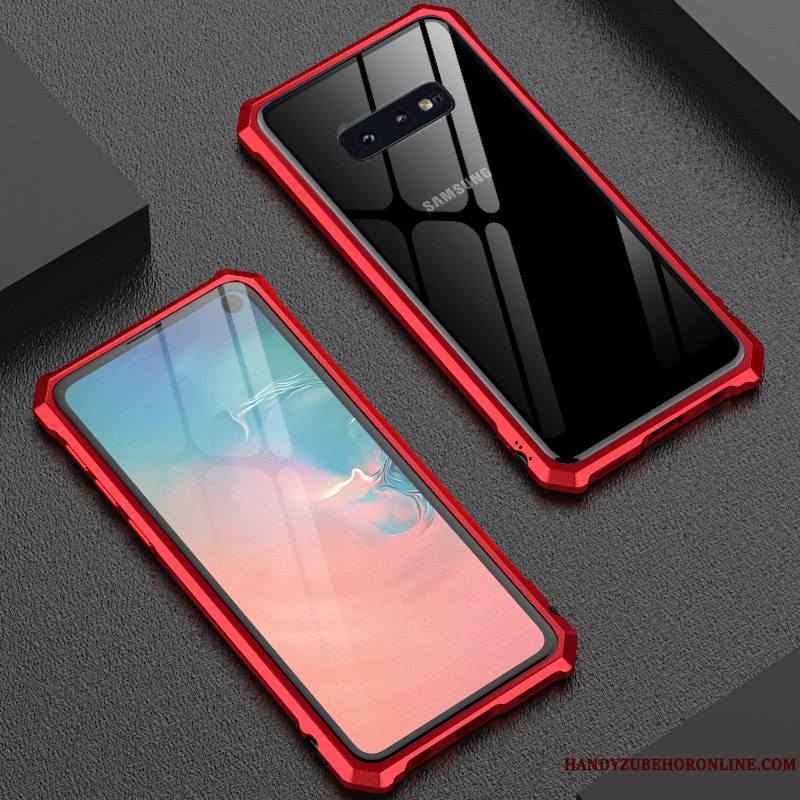 Samsung Galaxy S10e Border Coque De Téléphone Métal Protection Étoile Personnalité Incassable