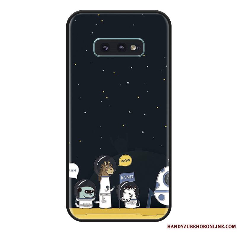 Samsung Galaxy S10e Business Fluide Doux Marque De Tendance Créatif Coque De Téléphone Dessin Animé Simple