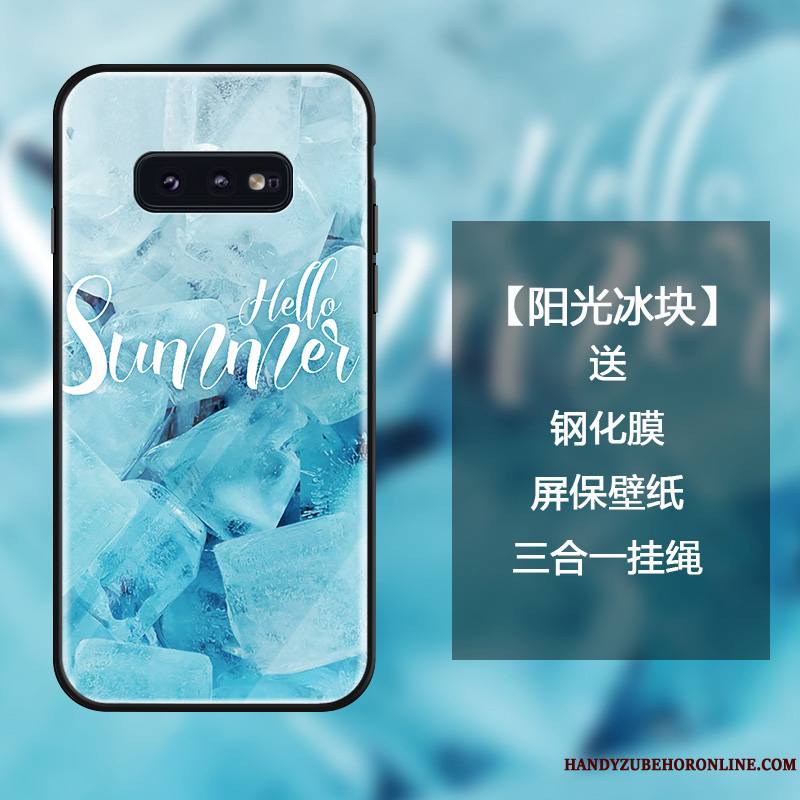 Samsung Galaxy S10e Coque De Téléphone Créatif Ornements Suspendus Personnalité Tout Compris Étui Marque De Tendance