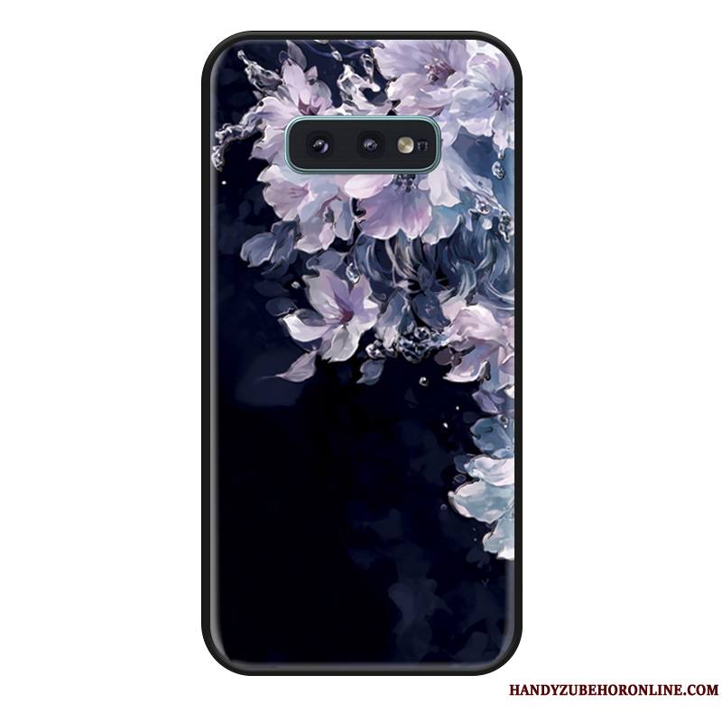 Samsung Galaxy S10e Coque De Téléphone Vintage Chat Frais Silicone Étui Incassable