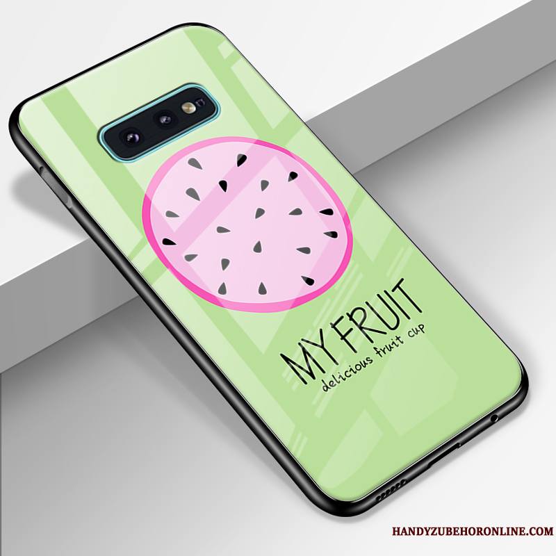 Samsung Galaxy S10e Coque De Téléphone Étui Incassable Fluide Doux Difficile Personnalité Miroir