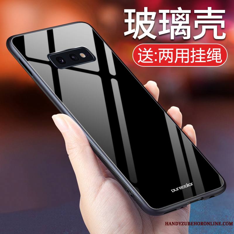 Samsung Galaxy S10e Coque Miroir Incassable Créatif Nouveau Silicone Tendance Simple