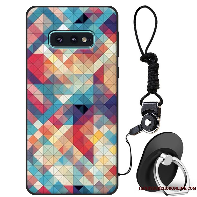 Samsung Galaxy S10e Coque Protection Tout Compris Personnalité Incassable Silicone Créatif Mode