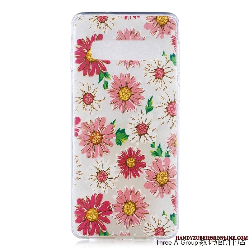 Samsung Galaxy S10e Coque Silicone Fluide Doux Incassable Tout Compris Étui Étoile