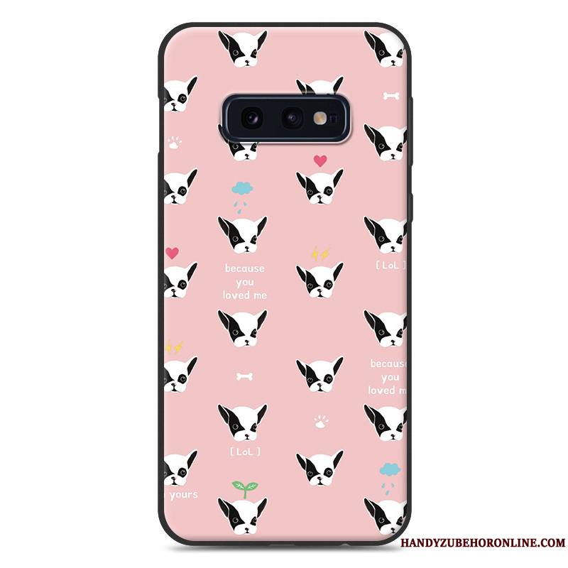 Samsung Galaxy S10e Fluide Doux Mode Créatif Étoile Silicone Étui Coque De Téléphone