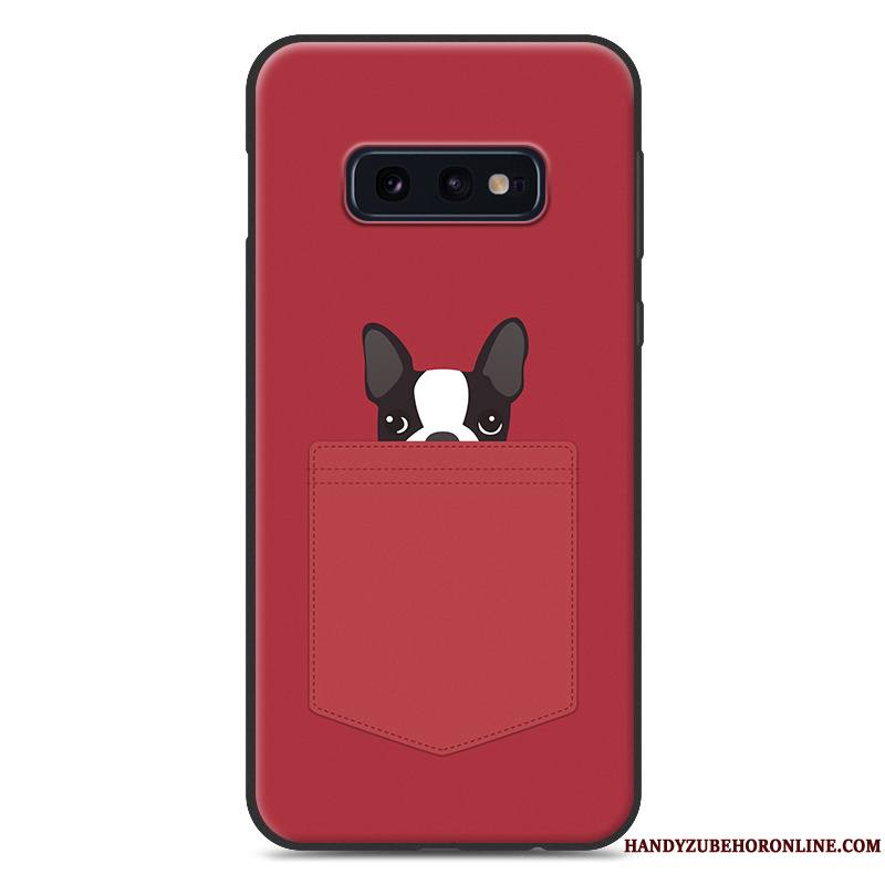 Samsung Galaxy S10e Fluide Doux Mode Créatif Étoile Silicone Étui Coque De Téléphone