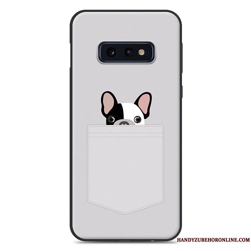 Samsung Galaxy S10e Fluide Doux Mode Créatif Étoile Silicone Étui Coque De Téléphone