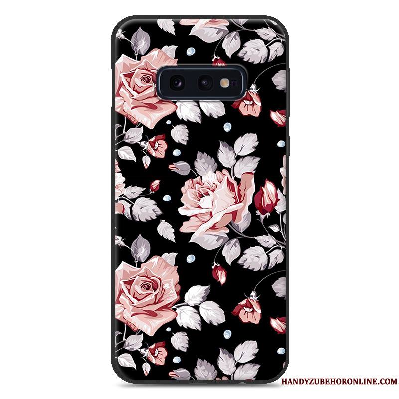 Samsung Galaxy S10e Fluide Doux Mode Créatif Étoile Silicone Étui Coque De Téléphone