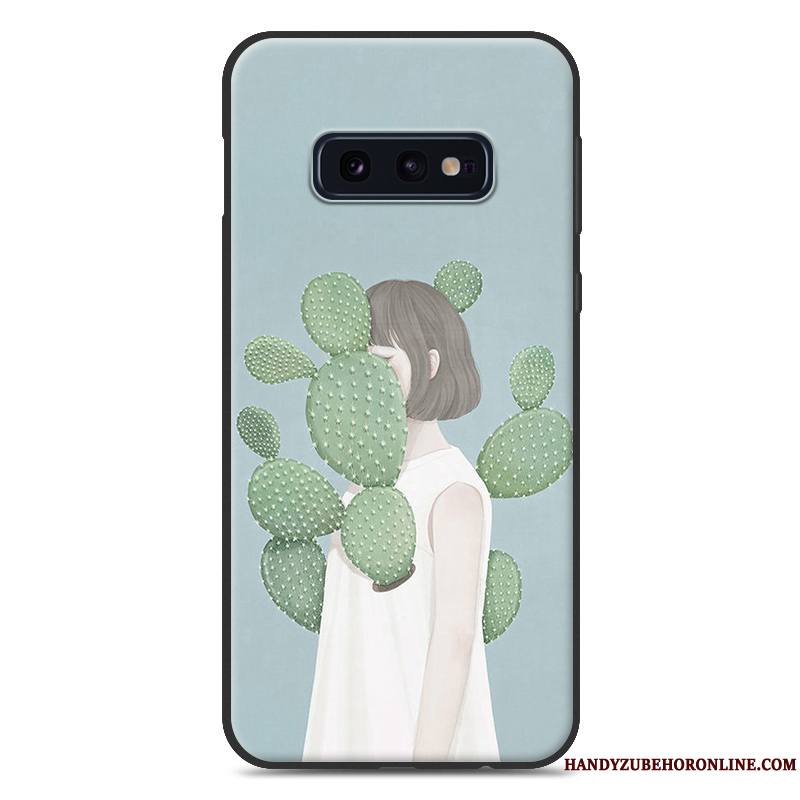 Samsung Galaxy S10e Frais Tout Compris Étoile Incassable Coque De Téléphone Bleu Personnalité