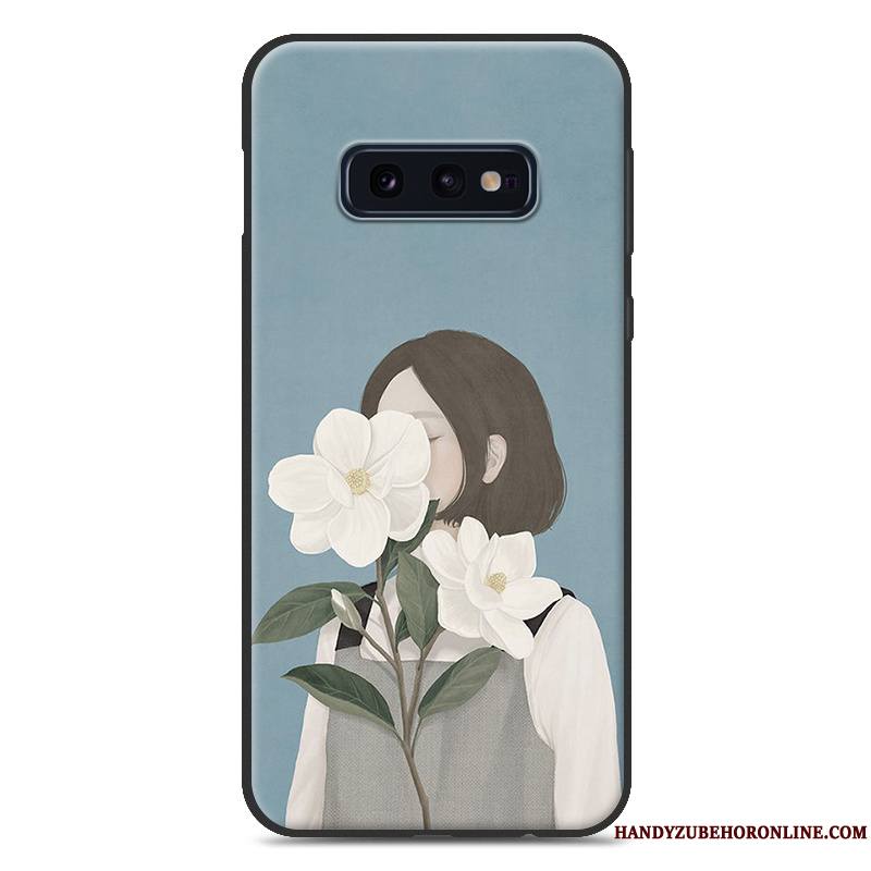 Samsung Galaxy S10e Frais Tout Compris Étoile Incassable Coque De Téléphone Bleu Personnalité