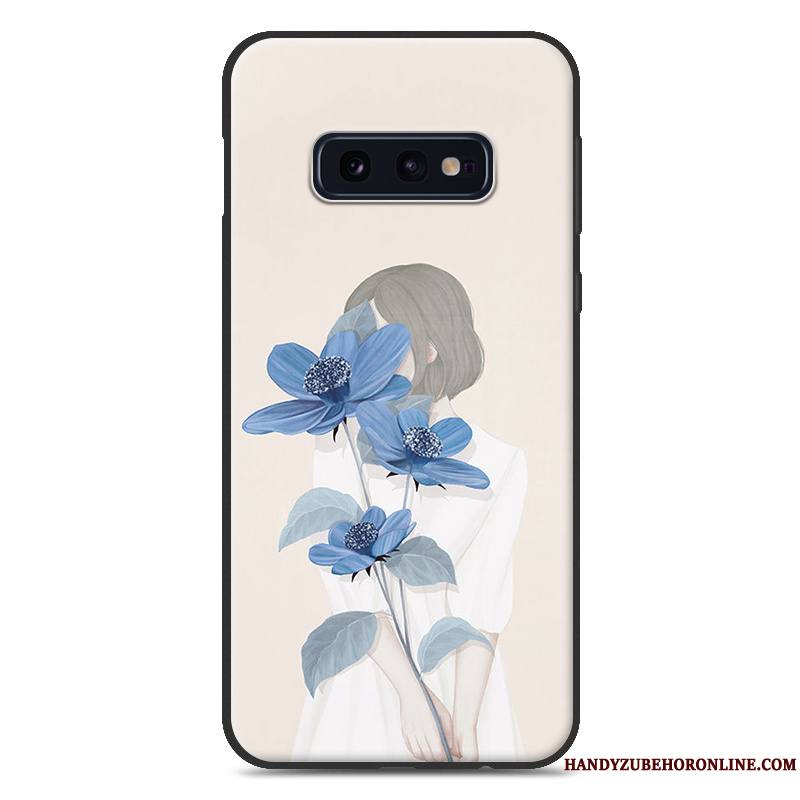 Samsung Galaxy S10e Frais Tout Compris Étoile Incassable Coque De Téléphone Bleu Personnalité