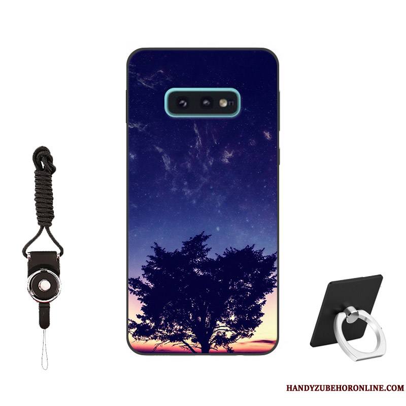 Samsung Galaxy S10e Peinture Étoile Créatif Étui Coque De Téléphone Tendance Téléphone Portable