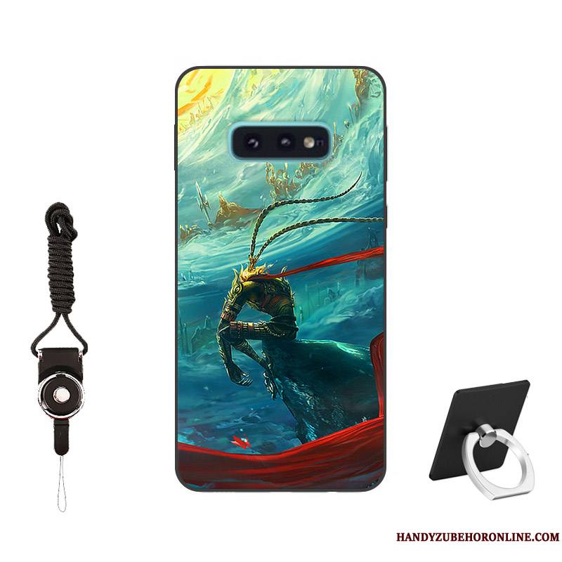 Samsung Galaxy S10e Peinture Étoile Créatif Étui Coque De Téléphone Tendance Téléphone Portable