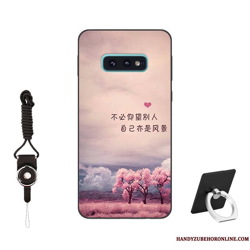 Samsung Galaxy S10e Peinture Étoile Créatif Étui Coque De Téléphone Tendance Téléphone Portable