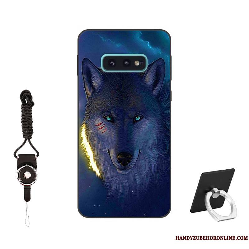 Samsung Galaxy S10e Peinture Étoile Créatif Étui Coque De Téléphone Tendance Téléphone Portable