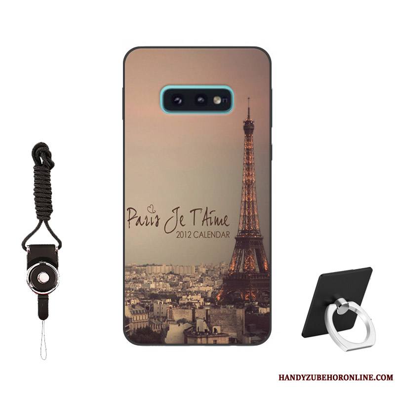 Samsung Galaxy S10e Peinture Étoile Créatif Étui Coque De Téléphone Tendance Téléphone Portable