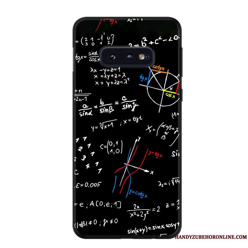 Samsung Galaxy S10e Protection Coque De Téléphone Étoile Vert Personnalité Délavé En Daim Fluide Doux
