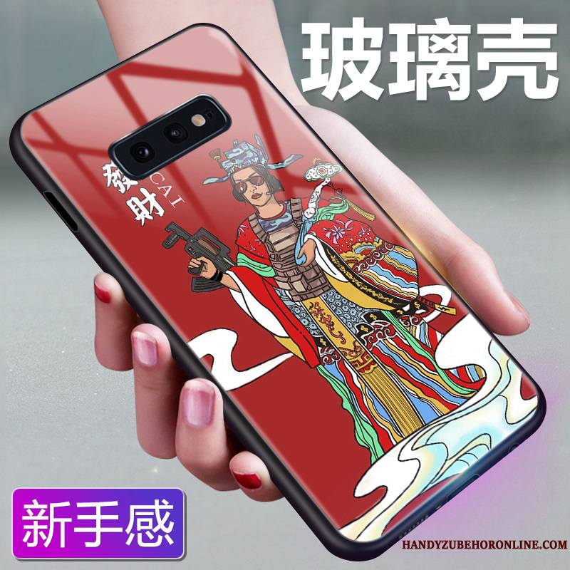 Samsung Galaxy S10e Protection Tendance Coque De Téléphone Créatif Incassable Net Rouge Nouveau