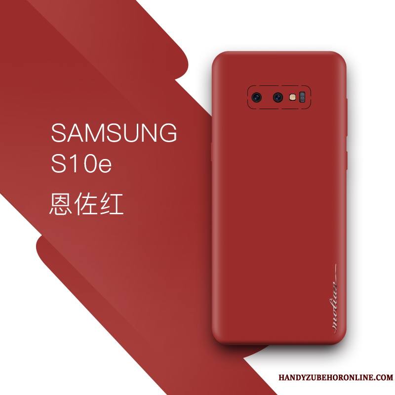 Samsung Galaxy S10e Étoile Bleu Cuir Véritable Tout Compris Étui Coque De Téléphone Protection