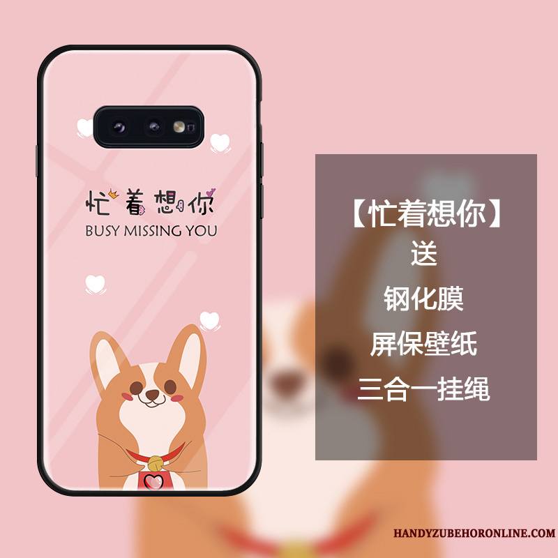 Samsung Galaxy S10e Étoile Créatif Rose Protection Coque Étui Personnalité