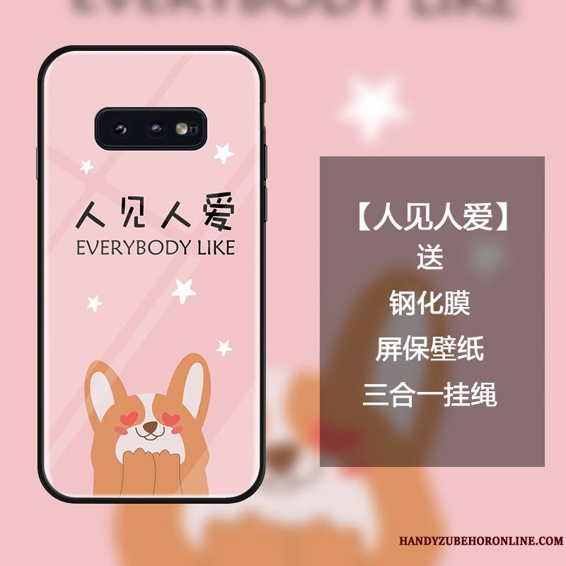 Samsung Galaxy S10e Étoile Créatif Rose Protection Coque Étui Personnalité