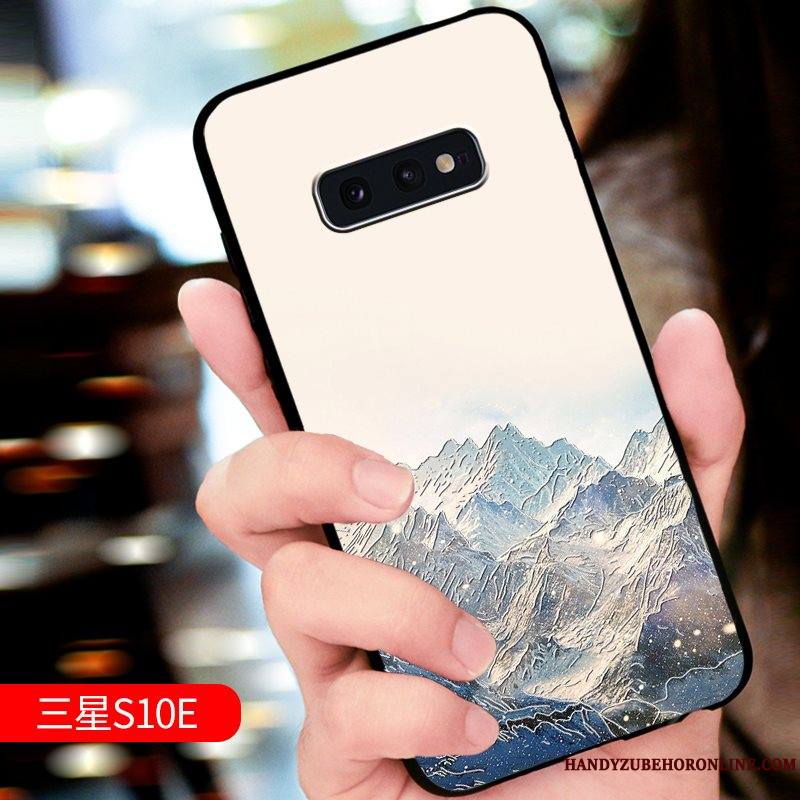 Samsung Galaxy S10e Étoile Gaufrage Nouveau Tendance Tout Compris Protection Coque De Téléphone