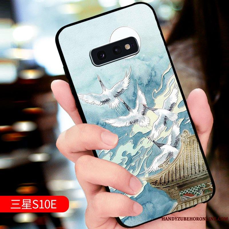 Samsung Galaxy S10e Étoile Gaufrage Nouveau Tendance Tout Compris Protection Coque De Téléphone