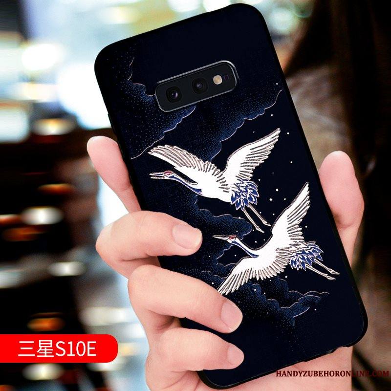Samsung Galaxy S10e Étoile Gaufrage Nouveau Tendance Tout Compris Protection Coque De Téléphone