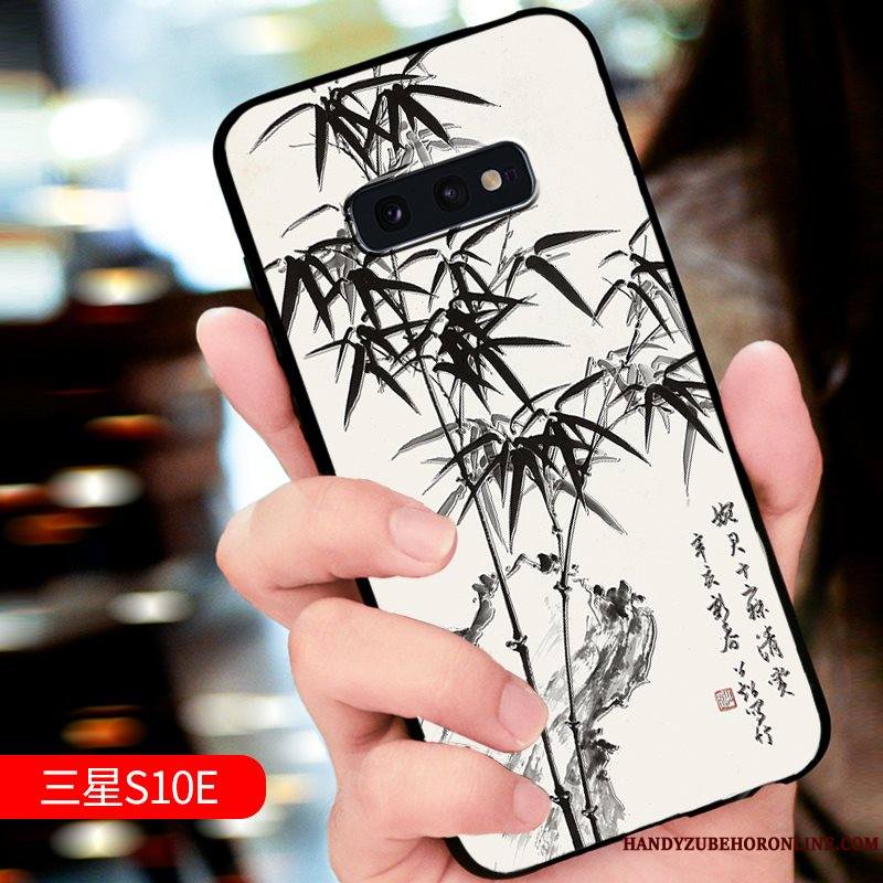 Samsung Galaxy S10e Étoile Gaufrage Nouveau Tendance Tout Compris Protection Coque De Téléphone