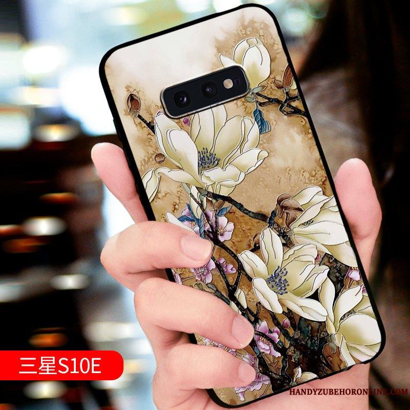 Samsung Galaxy S10e Étoile Gaufrage Nouveau Tendance Tout Compris Protection Coque De Téléphone