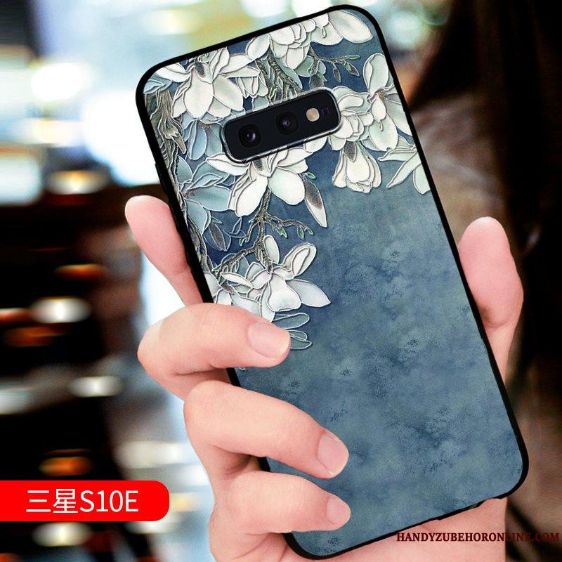 Samsung Galaxy S10e Étoile Gaufrage Nouveau Tendance Tout Compris Protection Coque De Téléphone