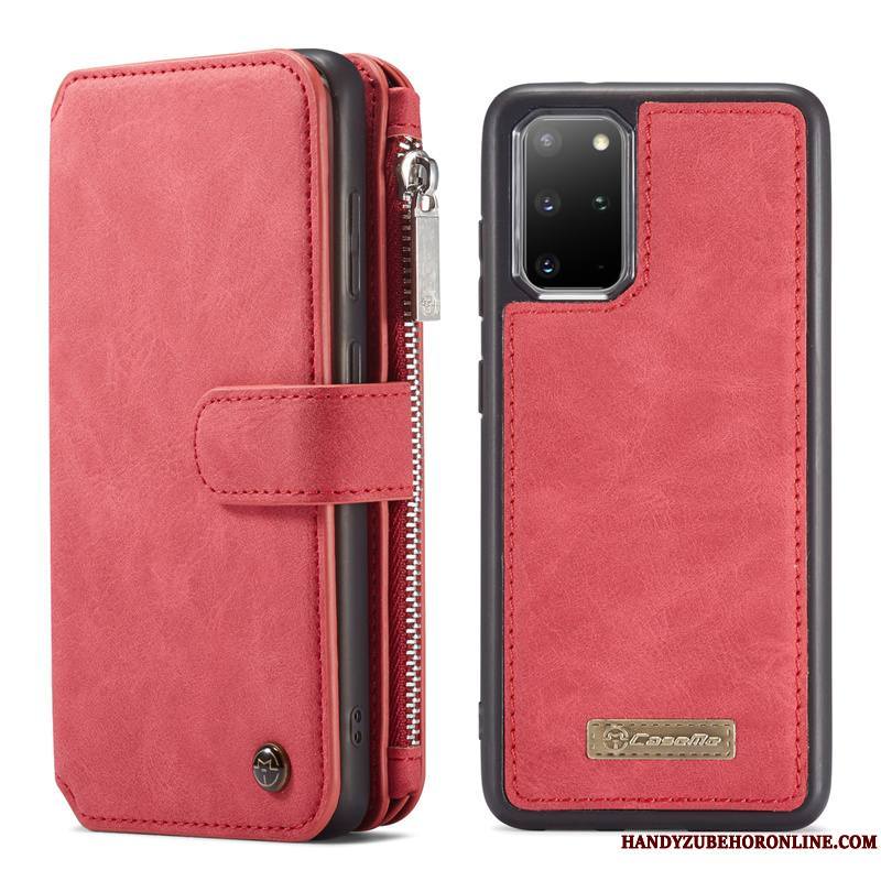 Samsung Galaxy S20+ Coque De Téléphone Créatif Étui En Cuir Sac Carte Étoile Portefeuille