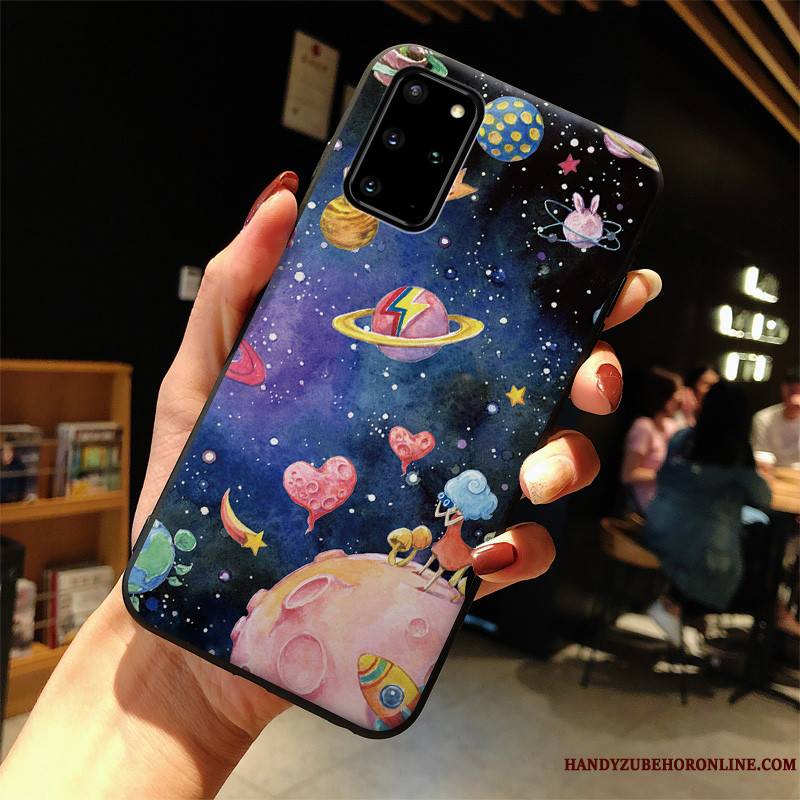 Samsung Galaxy S20+ Coque De Téléphone Incassable Étui Étoile Ciel Étoilé Protection Silicone