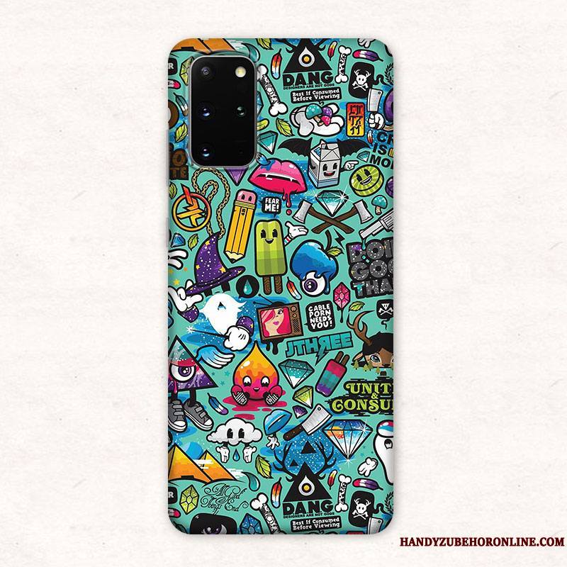 Samsung Galaxy S20+ Coque Étoile Peinture Étui Sentir Silicone De Téléphone