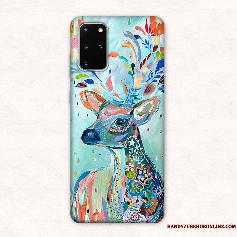 Samsung Galaxy S20+ Coque Étoile Peinture Étui Sentir Silicone De Téléphone