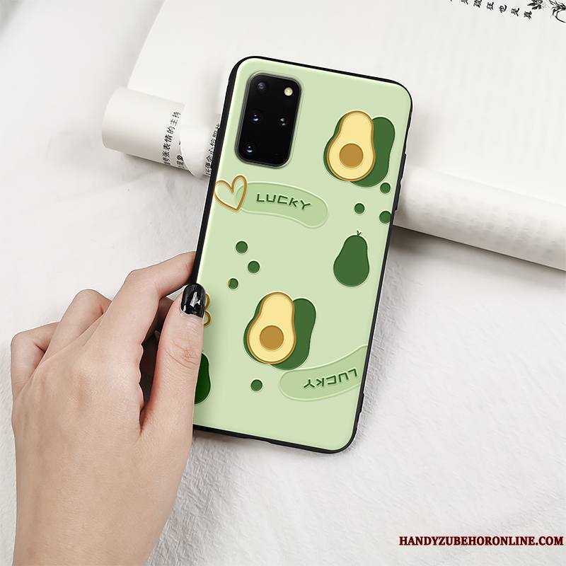 Samsung Galaxy S20+ Protection Délavé En Daim Tout Compris Coque De Téléphone Incassable Tendance Étoile