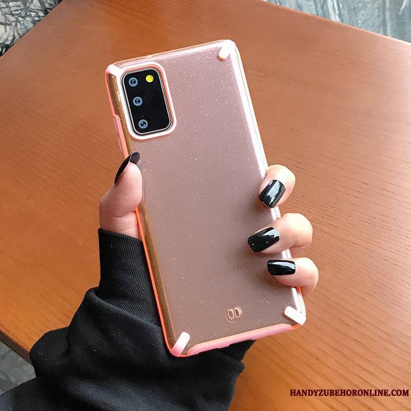 Samsung Galaxy S20 Rose Simple Petit Coque De Téléphone Protection Créatif Incassable
