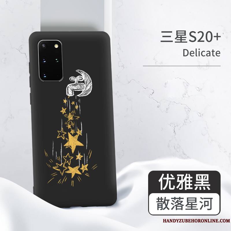 Samsung Galaxy S20+ Tout Compris Coque De Téléphone Très Mince Étoile Charmant Silicone Étui